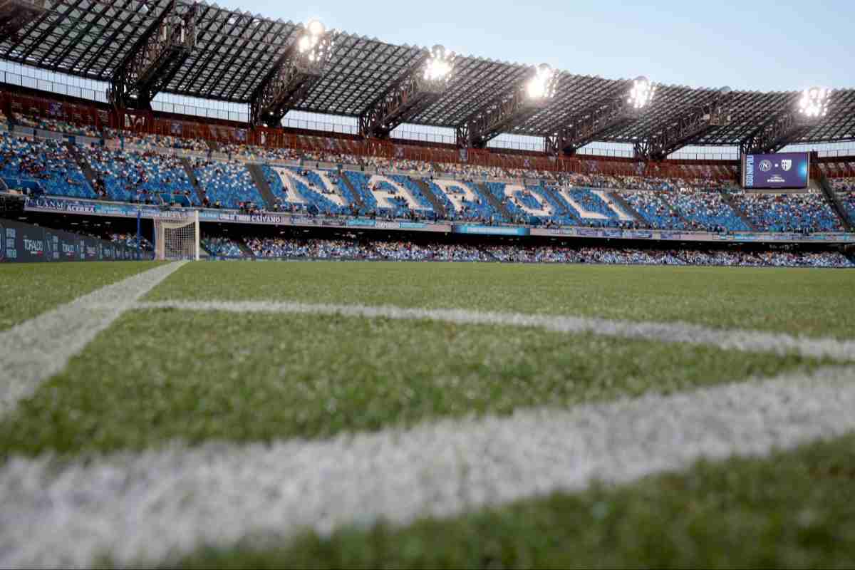 Napoli, parte il rifacimento del Maradona: si punta a un prato top!
