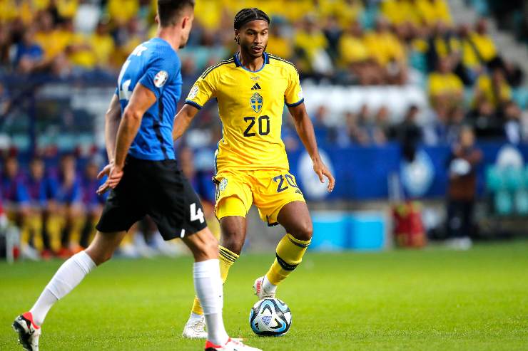 Jens Cajuste in campo