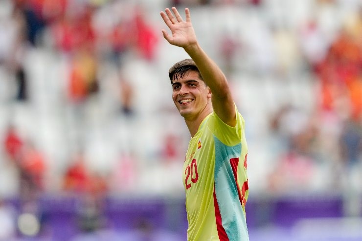 Juanlu Sanchez con la Nazionale 