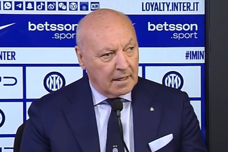 Le parole di Marotta indirizzate al Napoli