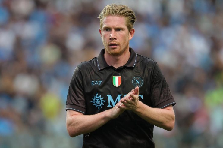 Kevin De Bruyne in maglia Napoli