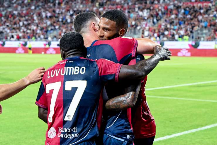 Il Cagliari supera la Virtus Entella