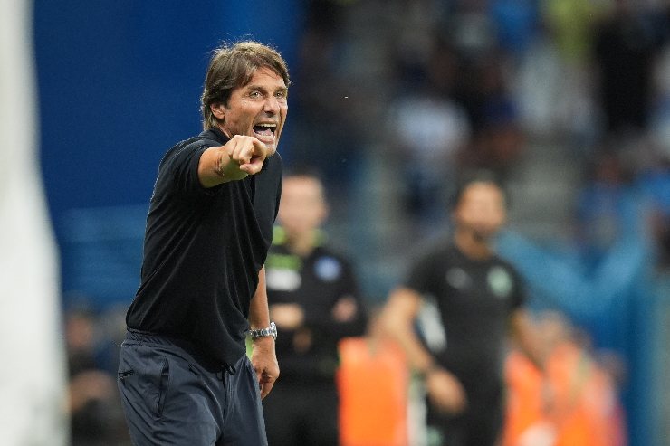 Conte in panchina