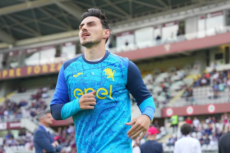 Elmas in campo con il Torino