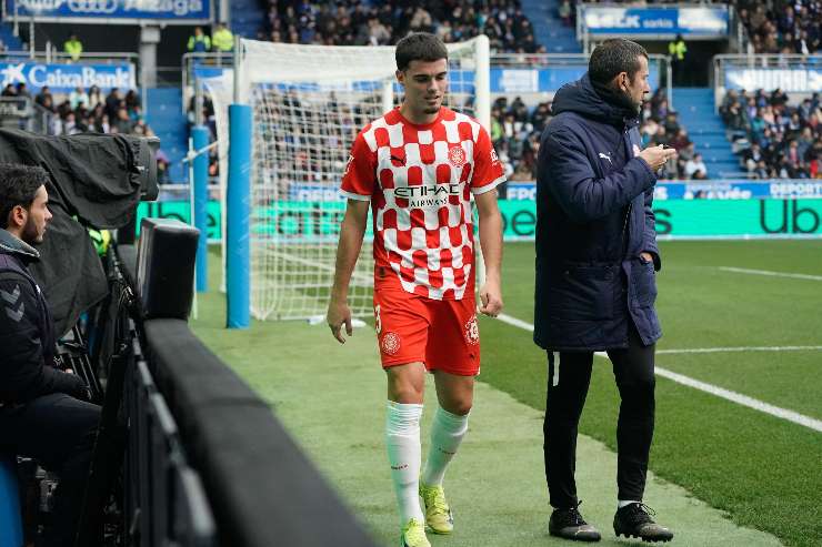 Gutierrez in campo col Girona 