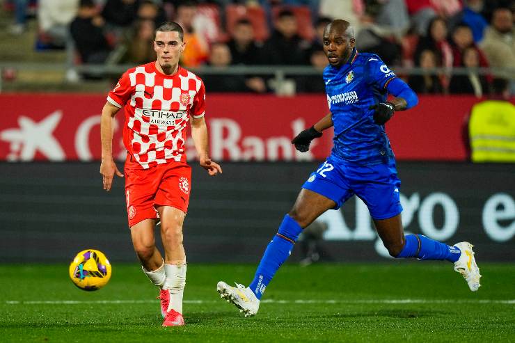 Gutierrez in campo con il Girona 