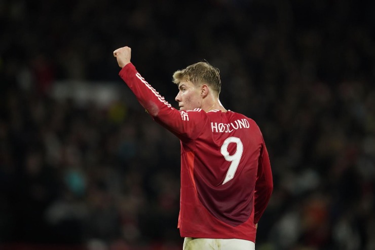 Hojlund: al summit per la chiusura con il Napoli c'è anche Conte