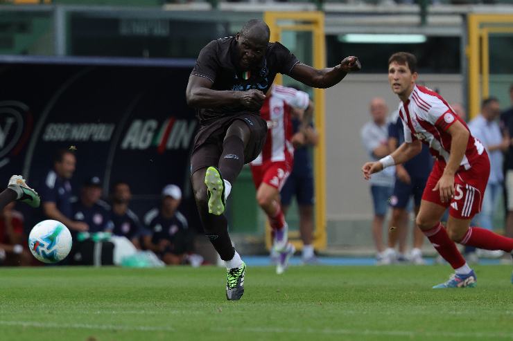 Lukaku con il Napoli