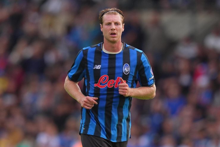 Brescianini in azione con l'Atalanta