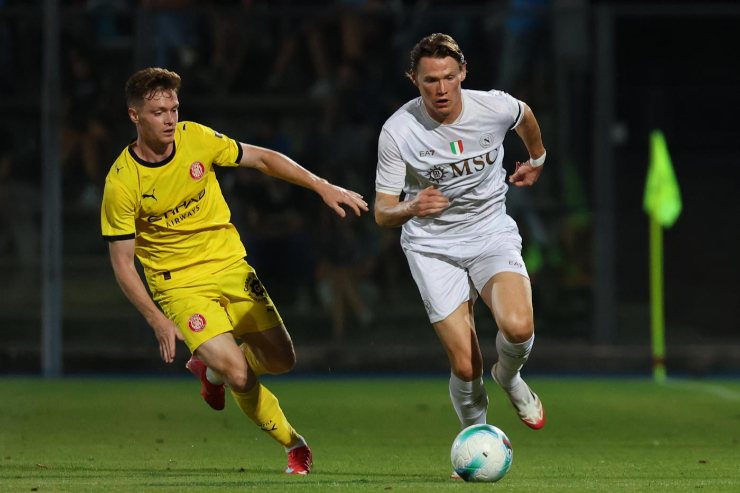 Scott McTominay in Napoli-Girona