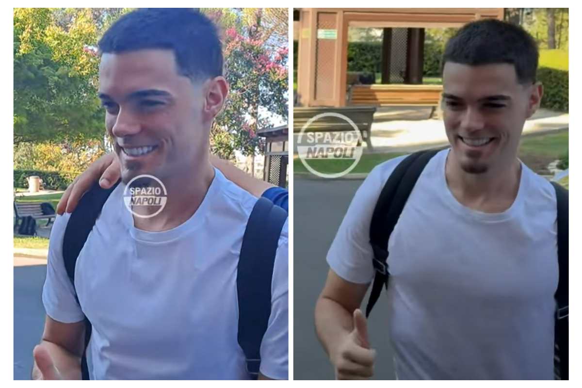 Miguel Gutierrez a Roma per le visite mediche a Villa Stuart