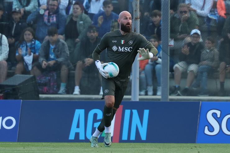 Milinkovic Savic con la maglia del Napoli