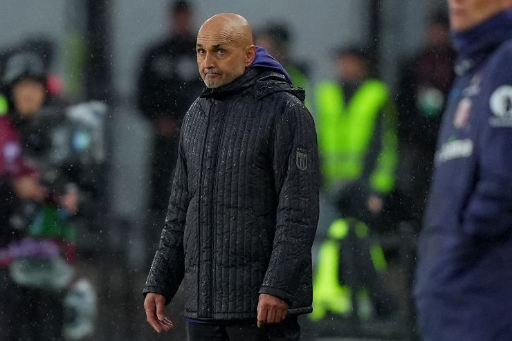Spalletti con l'Italia