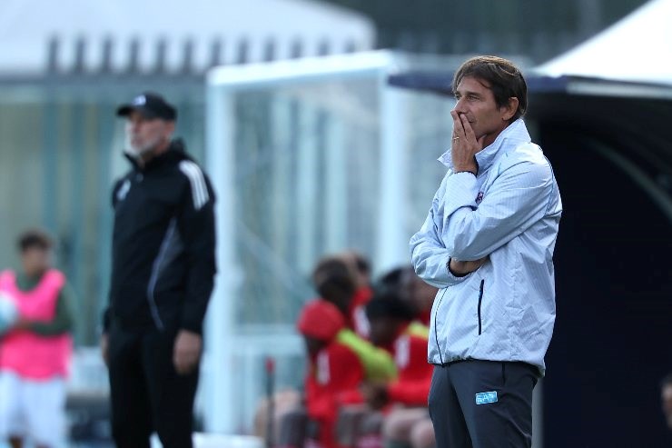 Conte in panchina