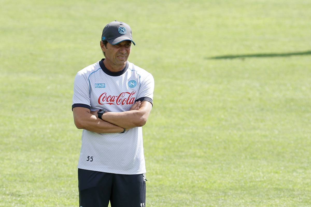Conte in allenamento