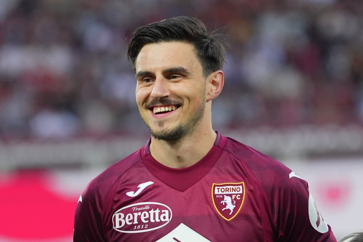 Eljif Elmas in maglia Torino