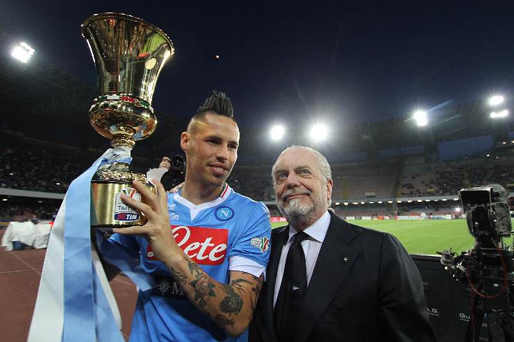De Laurentiis da brividi su Hamsik