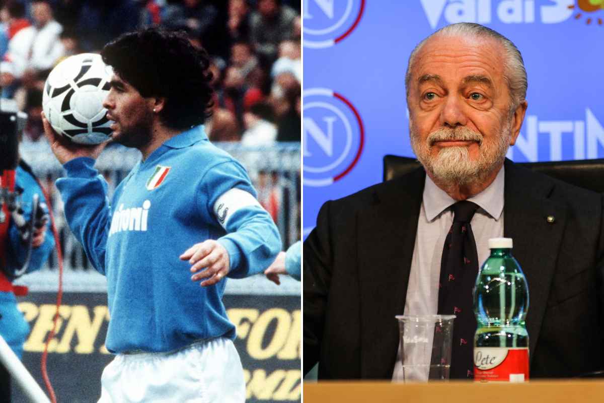 De Laurentiis su Maradona