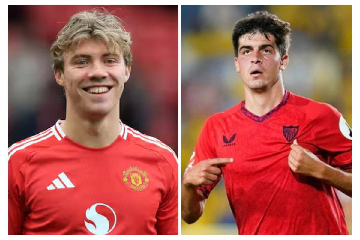 Hojlund e Juanlu Sanchez