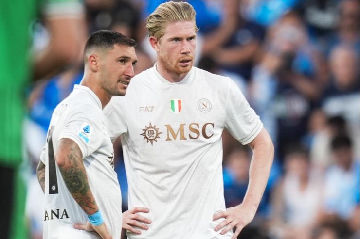 Politano con De Bruyne