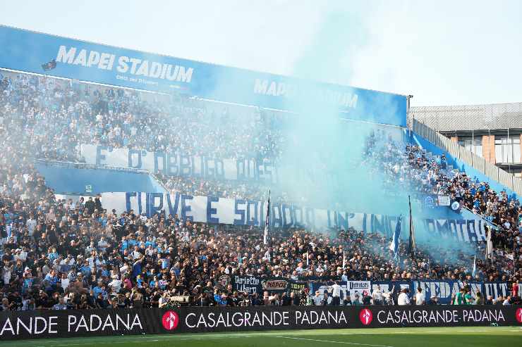 Palmeri contro i tifosi del Napoli