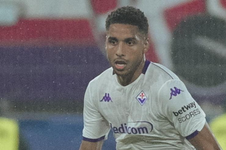 Sabiri in azione con la maglia della Fiorentina 