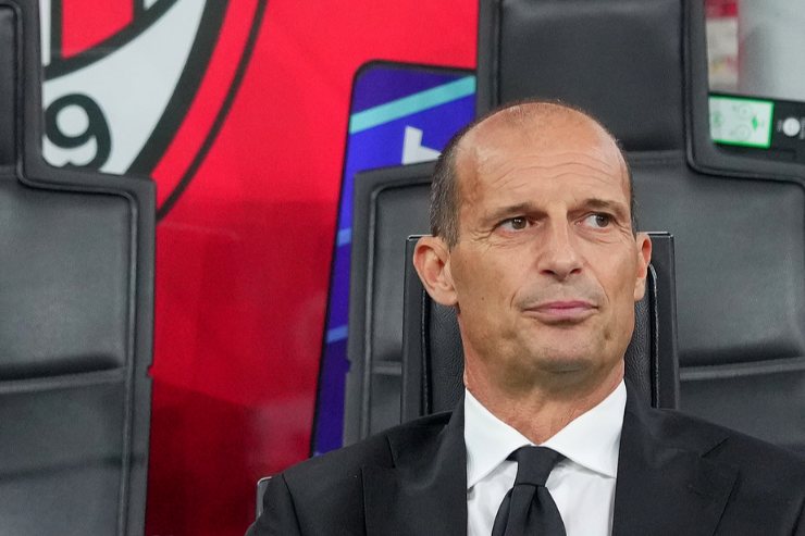 Allegri in panchina