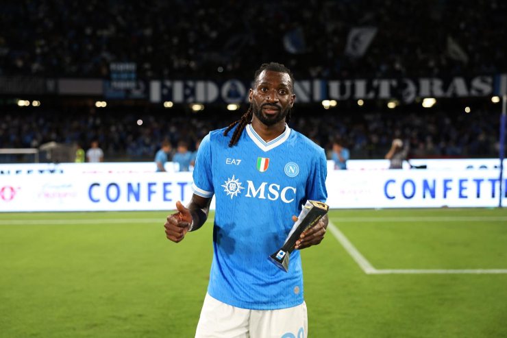 Frank Zambo Anguissa in dubbio in vista di Fiorentina - Napoli