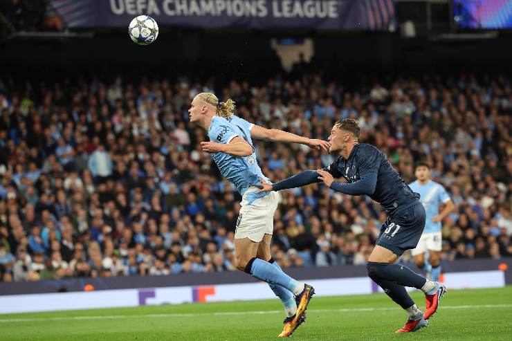 Beukema a contrasto con Haaland