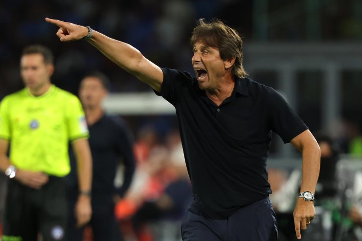 Conte in panchina