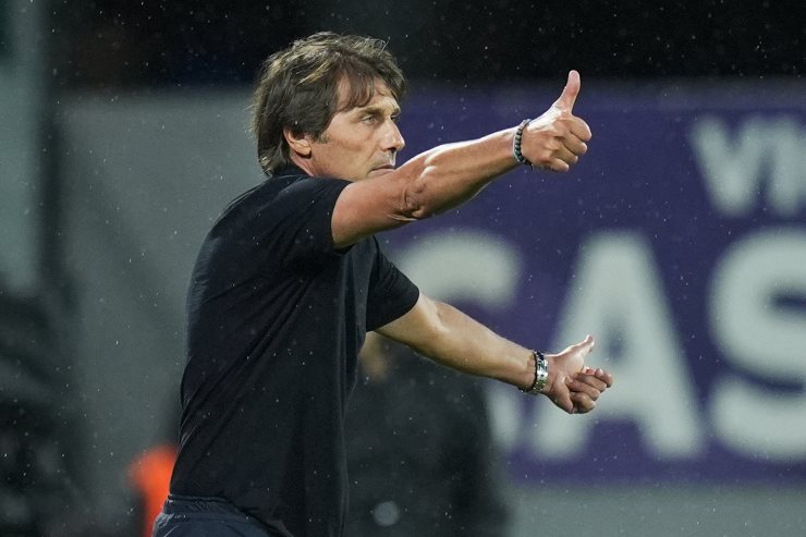 Conte in panchina
