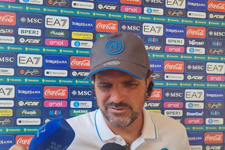 Rocco intervistato dopo Napoli-Cremonese