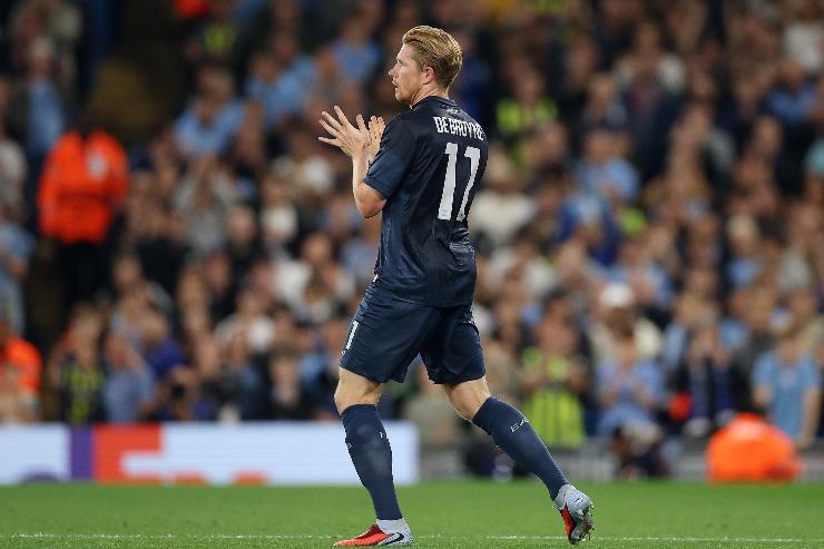 De Bruyne ringrazia pubblico