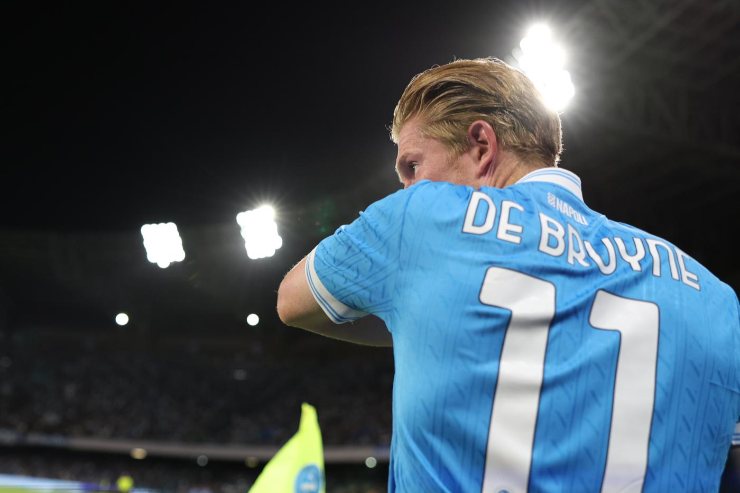 Kevin De Bruyne subito protagonista in maglia Napoli