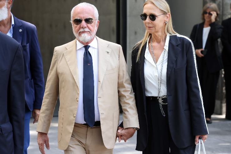De Laurentiis alla Camera Ardente di Giorgio Armani