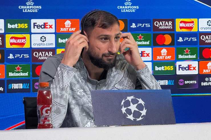 Donnarumma in conferenza stampa