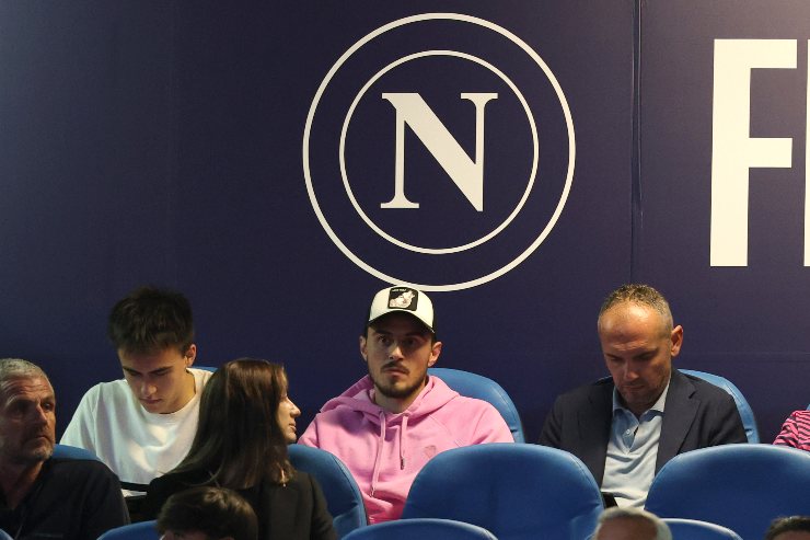 Elmas in tribuna a seguire Napoli-Cagliari