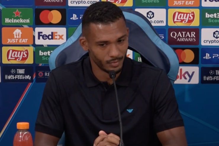 Juan Jesus in conferenza 