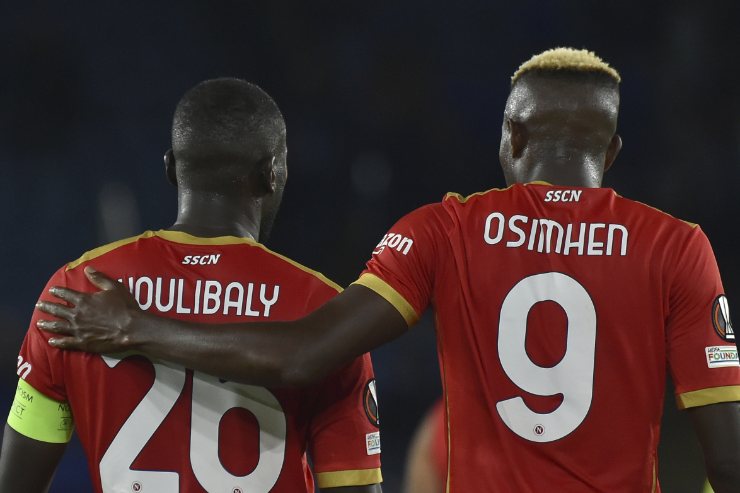 Koulibaly ed Osimhen in campo