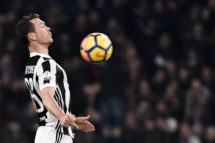 Lichtsteiner in maglia Juve 