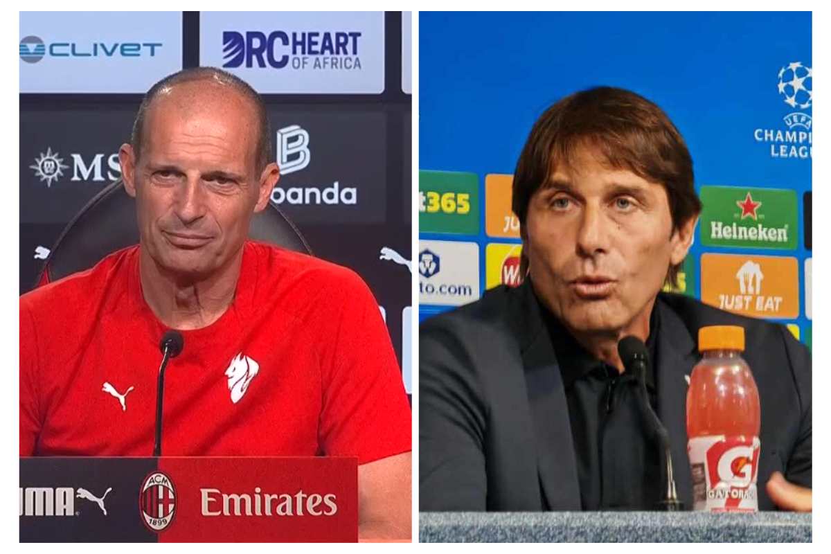 Grafica su Allegri e Conte
