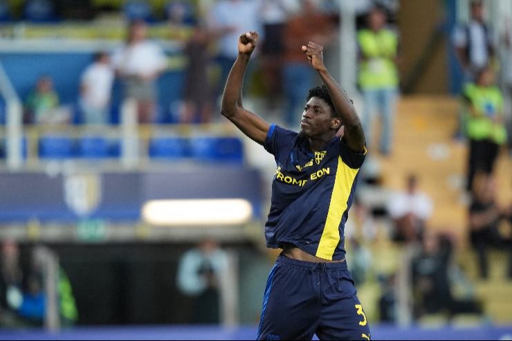 Abdoulaye Ndiaye in maglia Parma