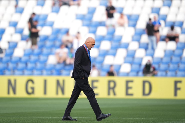 Spalletti in campo