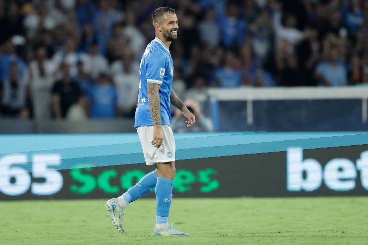 Spinazzola sorridente