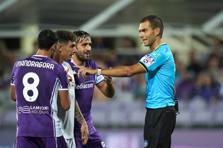 Fiorentina Napoli: la moviola del gol Viola non lascia dubbi