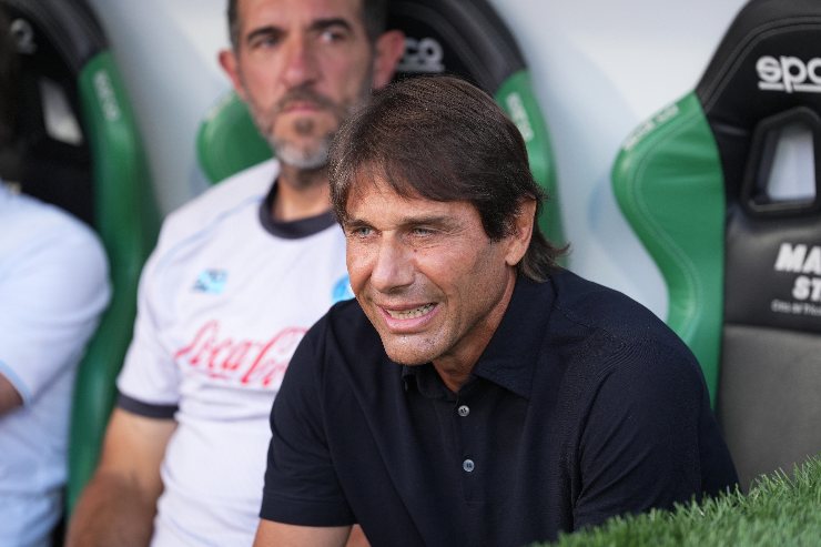 Conte in panchina