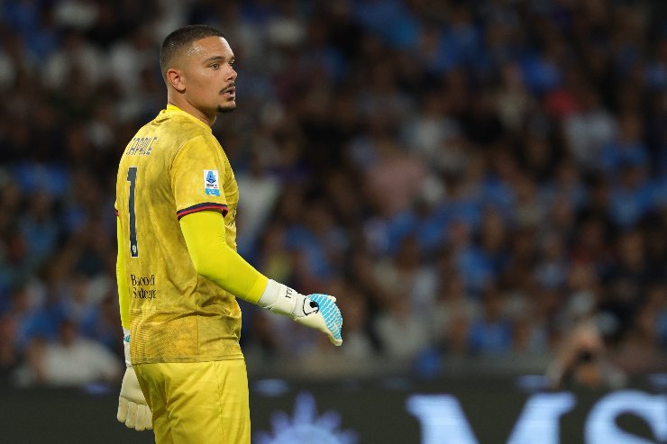 Elia Caprile in campo