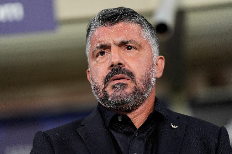 Gattuso in panchina dell'Italia