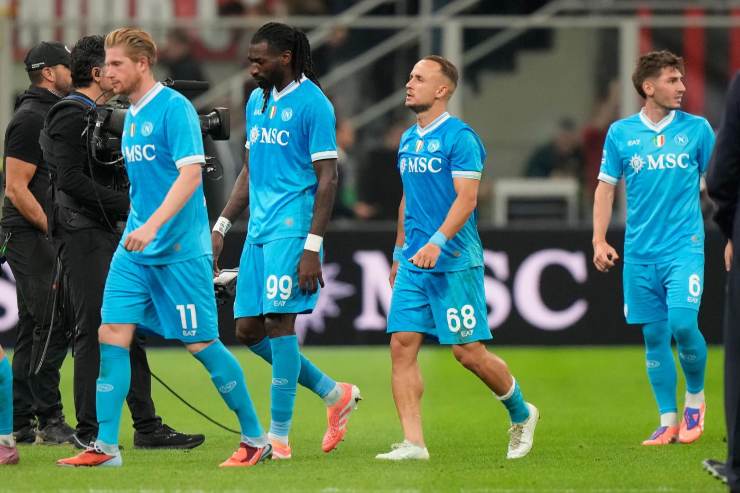 De Bruyne, Anguissa e Lobotka contro il Milan