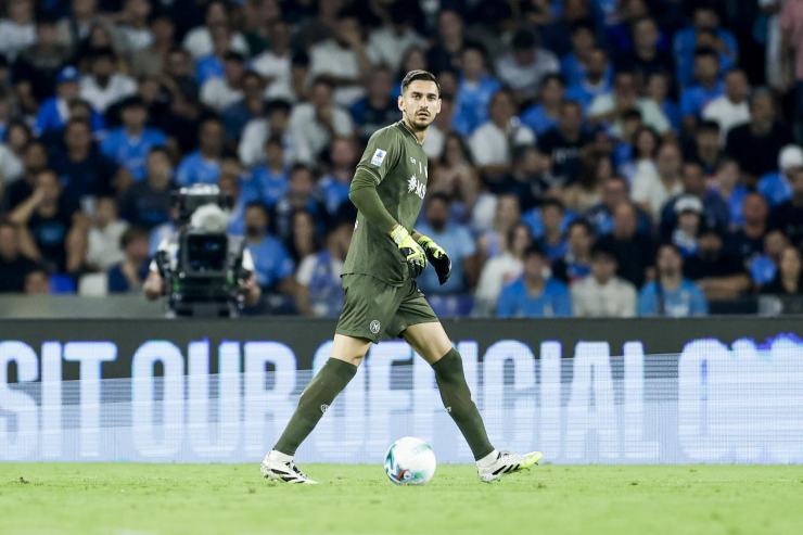 Alex Meret contro il Pisa